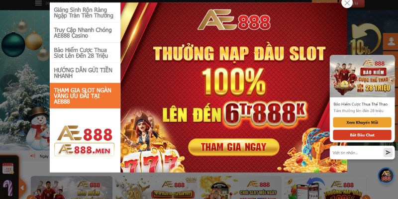 Khuyến mãi mới nhất AE888 2024 - Tận hưởng những lợi ích